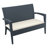 Kassiopeia 50'' Wide Loveseat with Sunbrella® Cushions-1932106899