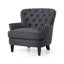 Fauteuil club + repose-pieds