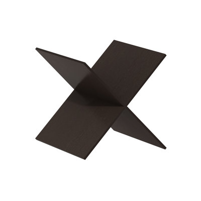 Rangement cubique à tablettes en X Furinno