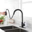Robinet de cuisine tactile avec douchette extractible
