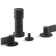 Components Widespread Bidet Faucet With Lever Handles