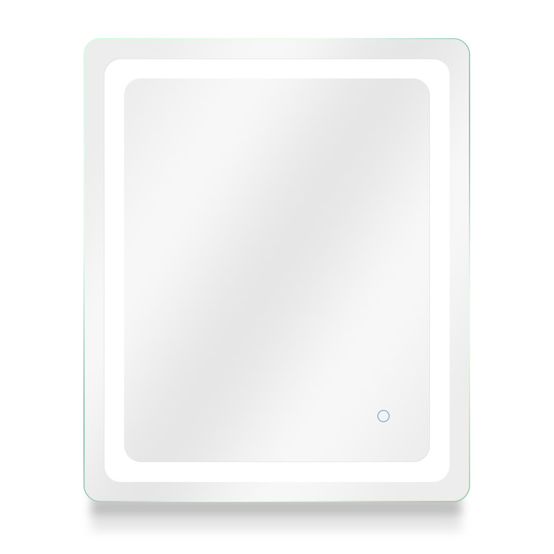 Porphyrion Metal Flat Wall Mirror, 30" W x 36" H