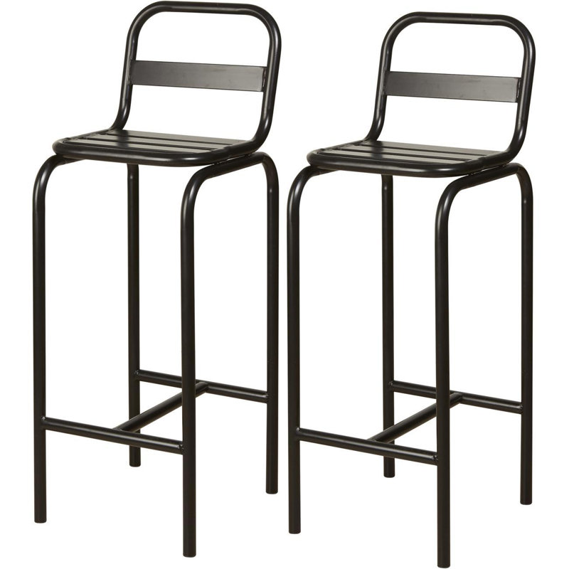 Tipton Counter Stool with Metal Frame