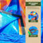Xjump Jungle Falls 17' Water Slide With Detachable Pool