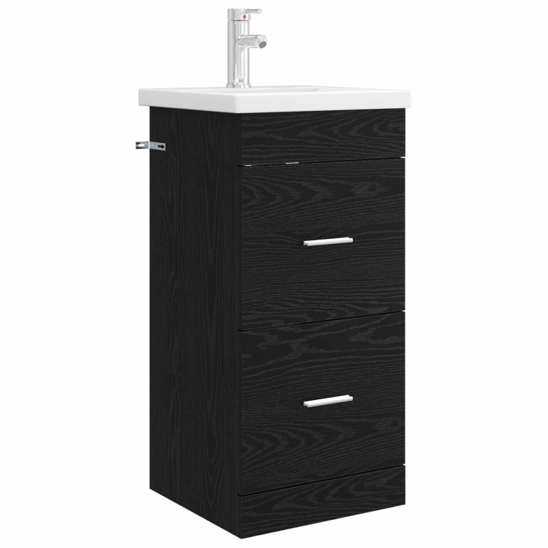 420 mm Bathroom Vanity, Black