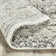 Fallon Abstract Area Rug in Gray