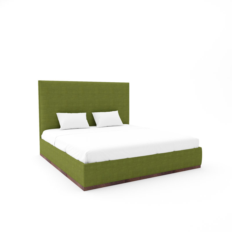Lindley Bed, Posh Life Performance Velvet Spring, King, Weathered