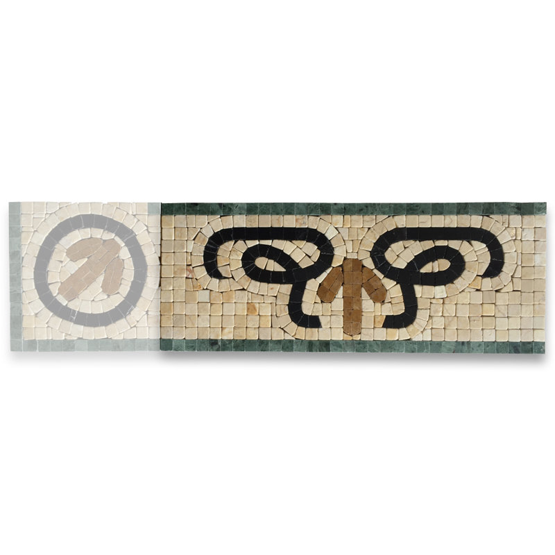 Carreau de mosaïque en bois pour mur et plancher en bois 4,7 "x 12"