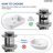 Pull-Out Bathroom Faucet, Single Handle Bathroom Sink Faucet with Drain Assembly-120156949