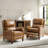 Neliyah 28.75" Wide Genuine Leather Manual Recliner(Set of 2)-105356757
