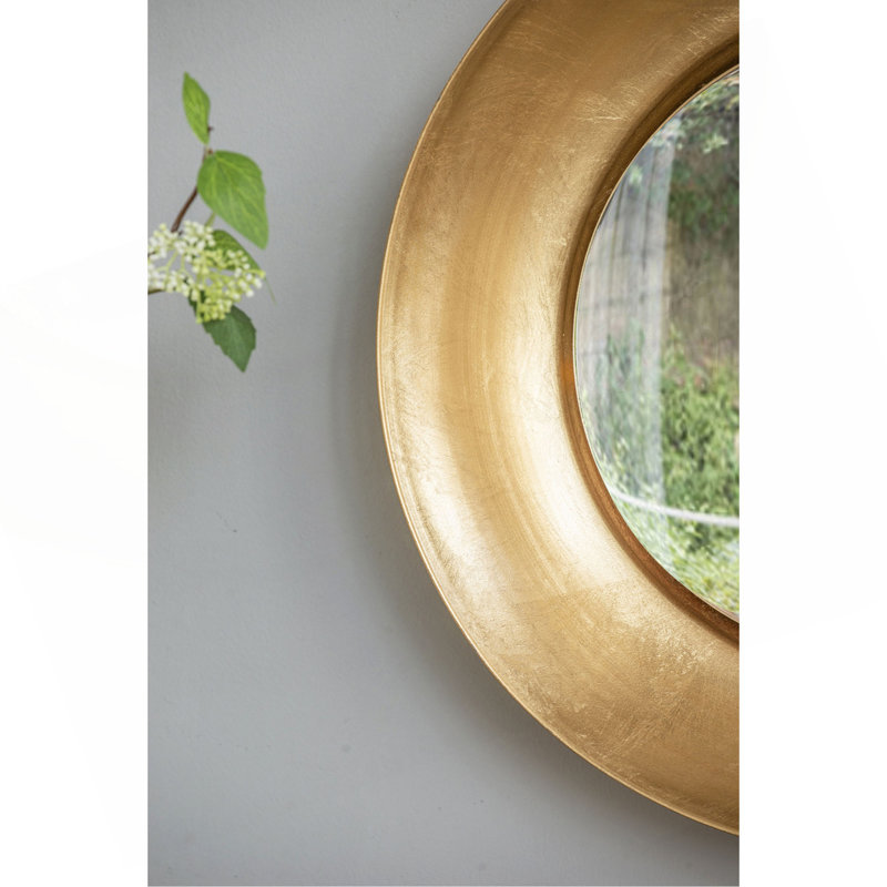 Miroir mural D18,7 x 3,9 po avec éclairage DEL