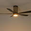  Ventilateur de plafond intérieur / extérieur à DEL 52 po avec lumière verticale et télécommande Kasper Kasper-1139818546-1139818545