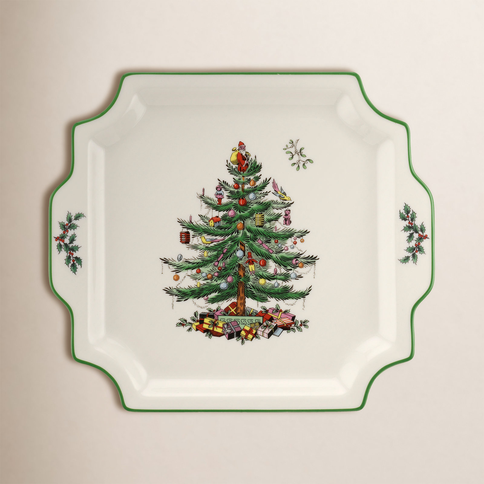 Spode Christmas Tree Square Platter