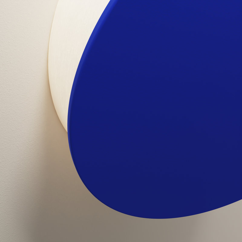 Lune Wall Sconce, Cobalt