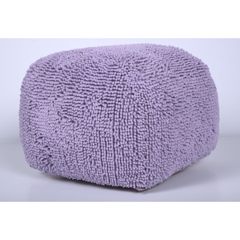 Repose-pieds en microfibre Lavender Spongy