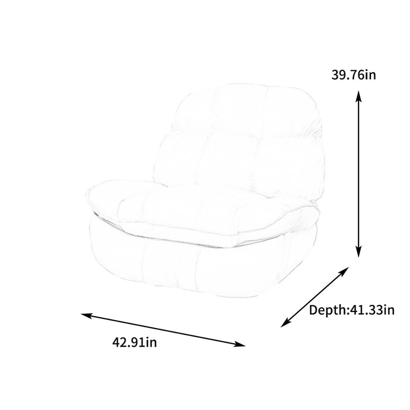 Fauteuil inclinable moderne en cuir avec structure en métal durable., Similicuir noir