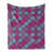 Aqua/Magenta Violet Geometric is out of stock