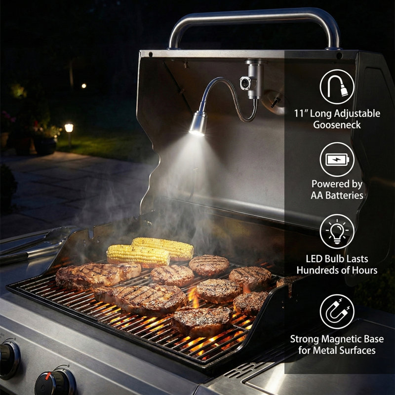 Metal Grill Light