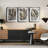 Elegant Decorative Framed MDF Painting Set (3 Pieces), 15.0 x 21.0 inches Each | 100% MDF with 0.1-inch Thickness, Wooden Frame with 0.8-inch Thickness | Perfect for Living Room & Office Décor, Stylish & Modern Design
