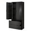 Garde-manger cannelé 72 po avec porte-épices et tiroirs 72 po-134537044