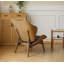 Fauteuil à oreilles capitonné Jeyshan-1625064071