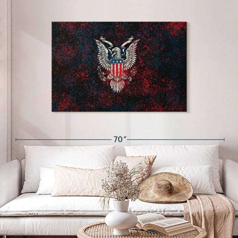 Lelar American Eagle Badge, 30" H x 45" W