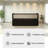 Vintage-Style Front Desk and Computer Desk with Lockable Drawers and Storage, No Assembly Required-42838965