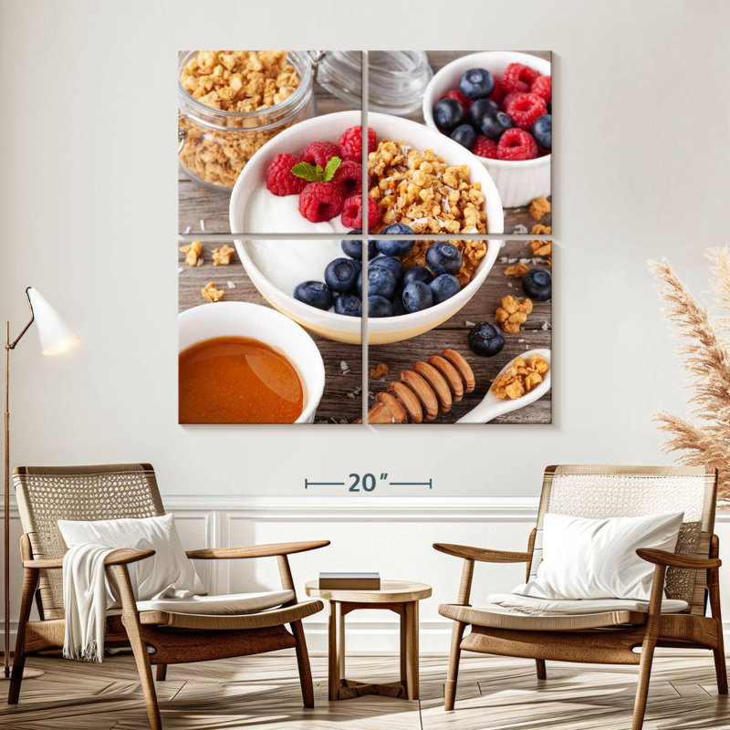 Petit-déjeuner sain Granola Yarlin, H 57 po x l 57 po