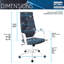 Fauteuil de direction moderne Coghill-1898697725