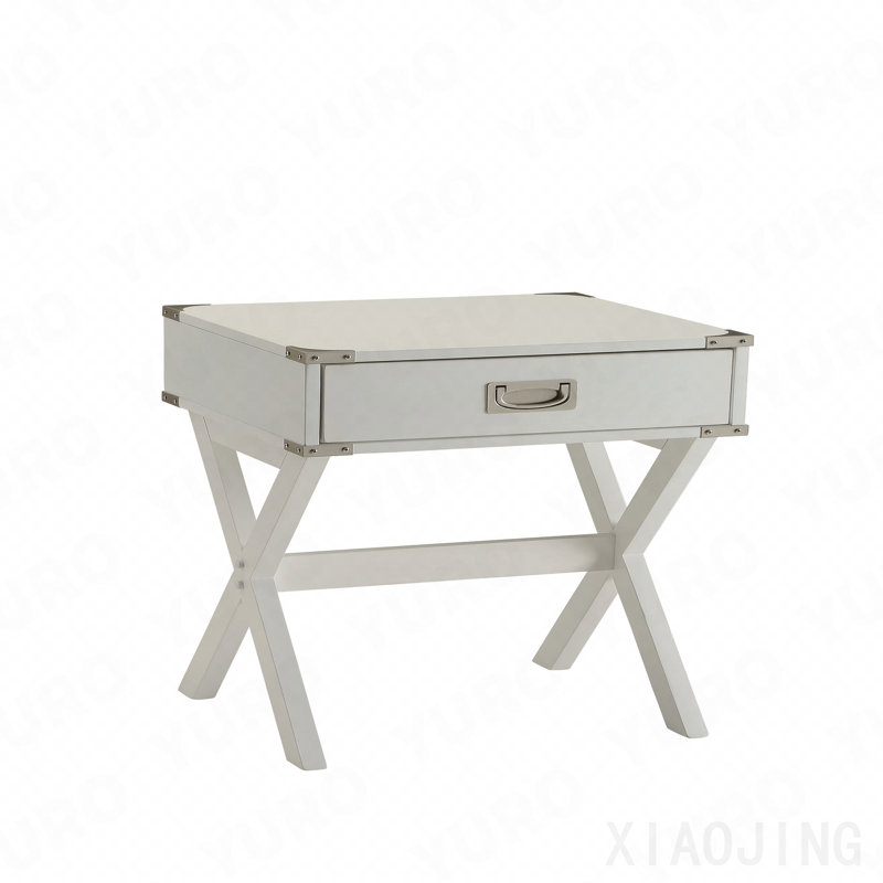 Accent Table, Babs White Finish, White