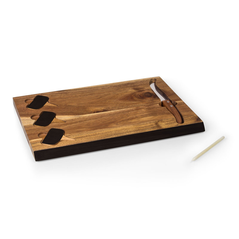 Ensemble de planches de charcuterie en acacia Delio