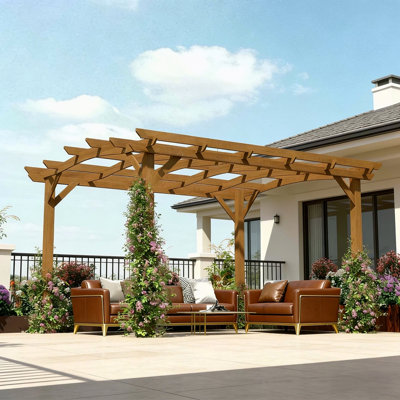 Pergola arquée, treillis de jardin pour l'extérieur