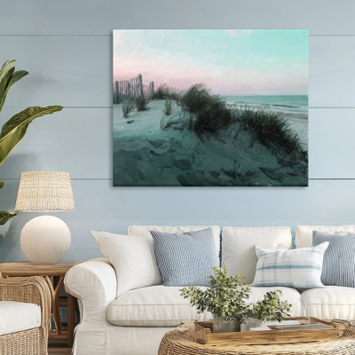 Dunes Horizon at Dawn Canvas, design by Charles Swinford