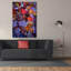 Toile épique Graffiti «Wet Leaves» par Rick Berk, 40 po x 60 po