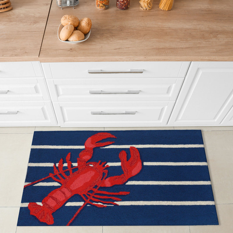 Walton Polyester Kitchen Mat, 30" W x 48" L