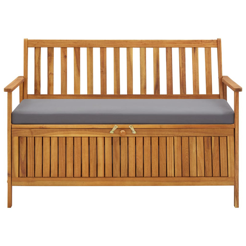 Boîte de rangement pour terrasse Cotswald, Gris