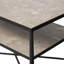 Table de chevet en métal 32 po