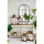 Console en bois avec tablette ouverte