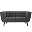 Ensemble de canapé et fauteuil rembourrés en tissu 3 pièces Bestow-640023858