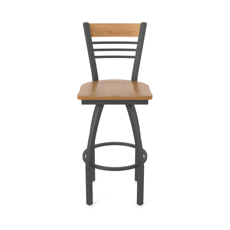 Tabouret tournant 880 Eleanor, Étain, Très grand (assise de 36 po de hauteur)