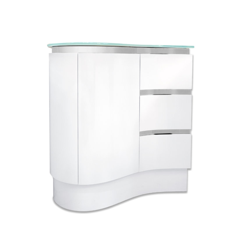 Meuble-lavabo simple 32 po Bauxite