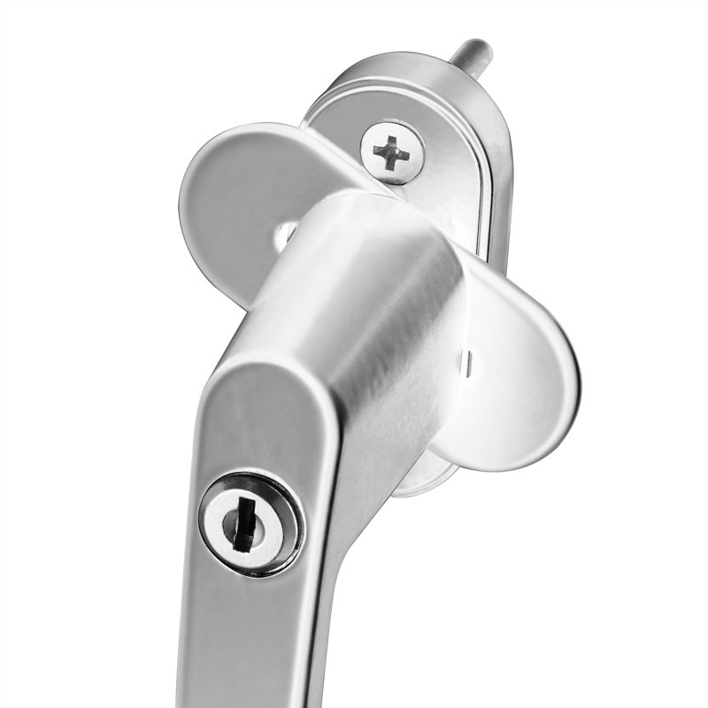 Euan Window Handle Set, Silver