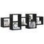 Wall Shelf Black Oak Engineered Wood-1795580659