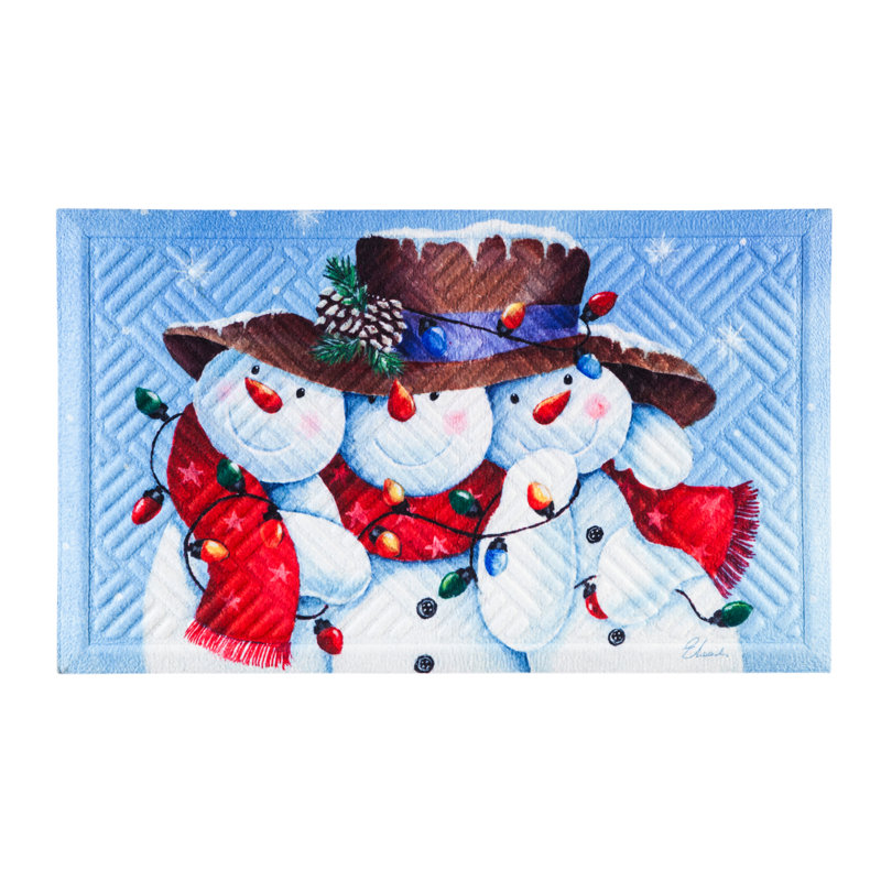 Tapis de sol Adoline Snowman Friends