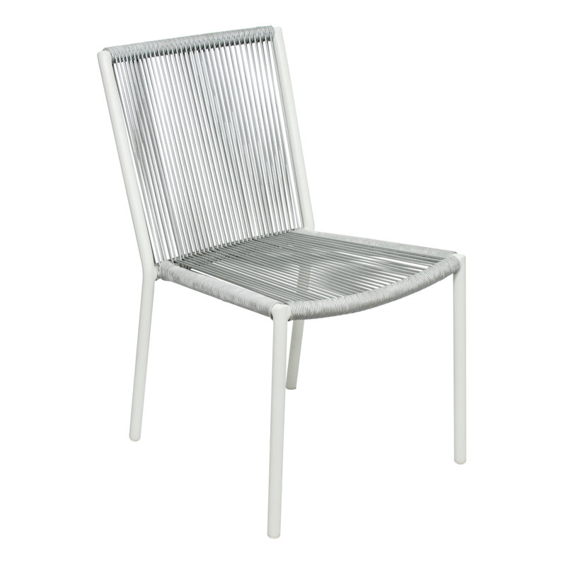 Archipelago Outdoor Dining Side Chair, Dove Gray