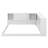 Queen Size Wood Daybed With Storage Shelves, USB And LED-599150075