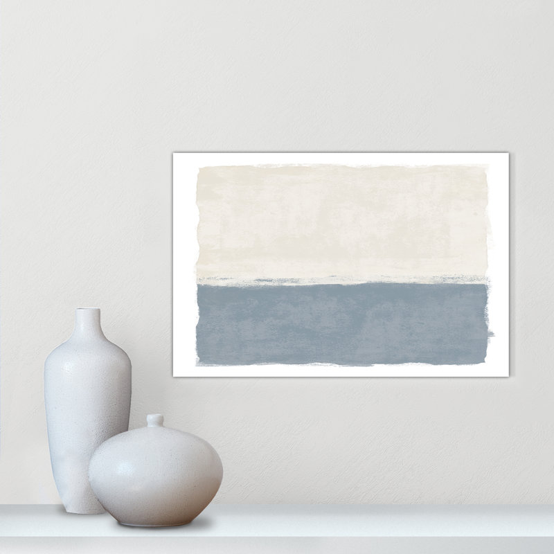 «Coastal Dreams II - Landscape Version Print» par Natalie Carpentieri, Ne s’applique pas, L 18 po x H 12 po, Toile tendue