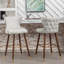 Ensemble de 2 tabourets de bar Mid-Century