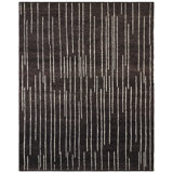 Urban Ridge Wool Hand Knotted Area Rug in Espresso Lines