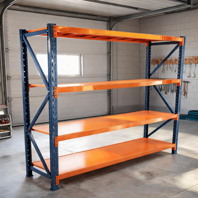Étagère de rangement réglable à 4 niveaux 78,66 po x l 23,82 po x H 78,74 po pour bois et bois